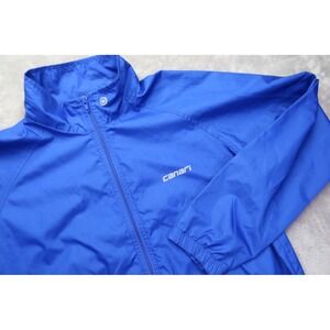 Canari Men's Royal Blue Lightweight Windbreaker Jacket Size M Cycling